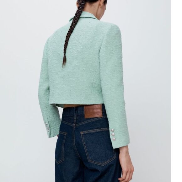 Textured weave jacket - Picture 10 of 12